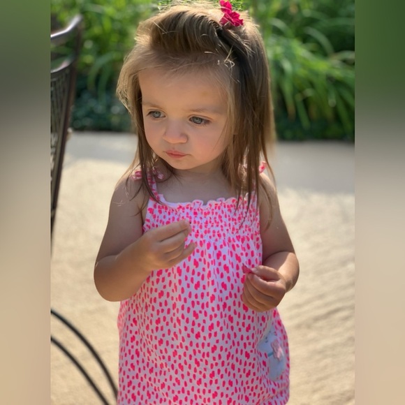 Carter's Pink & White Kids Set with Cat Design | Baby Girl 24 Months - Picture 4 of 5